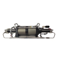 Booster de gaz pneumatique similaire à la pompe de test de pression d'azote pneumatique Haskel dans l'injection automobile