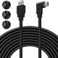 Kabel Data Komputer Game VR Quest Link, USB Mobile Berkecepatan Tinggi