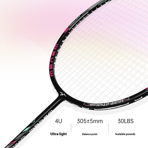 <span class=keywords><strong>Raquette</strong></span> de <span class=keywords><strong>badminton</strong></span> authentique Counterattack Blade, petit canon en acier, PU, boutique officielle, convient à 4U, entièrement en fibre de carbone, amateur - Product Image 5