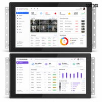 Sistema de Control de Procesos PLC Android Todo en Uno de 7/10.1/15.6/21.5 Pulgadas con Montaje Empotrado RK3562 RK3568 para Control de Navegación Marítima