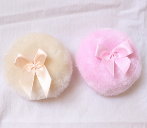 Makeup <b>Powder</b> Pink Puff No Logo Big Face & Body Cosmetic Setting <b>Powder</b> Highlighter Puff Make - Product Image 5