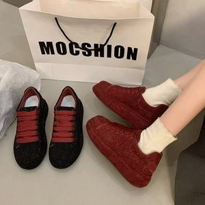 Baskets scintillantes 2025 avec plateforme, élégance sportive tendance pour femme, idéales pour les soirées - Product Image 6