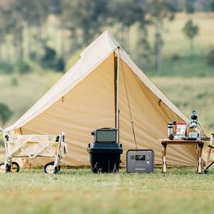 Портативная система хранения энергии для улицы: аккумулятор 48В, розетки переменного тока, порты USB, LiFePO4, солнечная энергия - Product Image 2