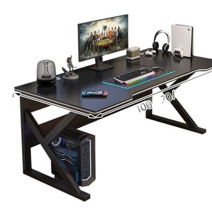 Escritorio para Juegos A38 con Material de Tablero y Orificios para Cables para Uso en Oficina en Casa - Product Image 5