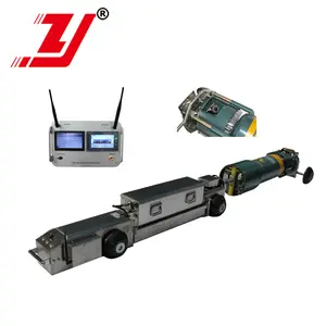 Công Nghiệp NDT Kiểm Tra Micro-wave Video Kiểm Tra Đường Ống Crawler Thiết Bị