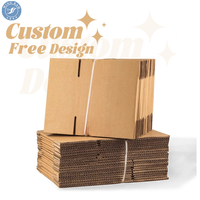 Boîtes d'expédition carrées en carton ondulé rigide, personnalisées avec logo, haut de gamme, écologiques, réutilisables, en matériaux recyclés, imperméables, avec gaufrage