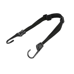 Generic Helmet Strap Elastic Rope With Hooks For Motorcycle Helmet Accessories 20kg Capacity Black - Product Image 1
