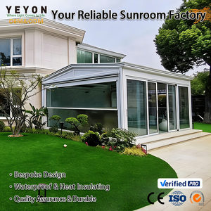 Pergola en alliage d'aluminium Yeyon 2026 OEM à installation facile pour la décoration <span class=keywords><strong>de</strong></span> jardins panoramiques, véranda extérieure résidentielle, serre en verre - Product Image 1