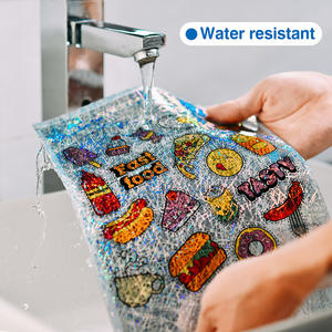 Autocollant holographique en papier vinyle, étiquette adhésive imperméable imprimable à jet d'encre, 50 pièces, vente directe d'usine - Product Image 3