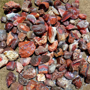 ธรรมชาติดิบควอตซ์ Carnelian สีแดงหยาบ <span class=keywords><strong>Agate</strong></span> อัญมณีพลอยคริสตัลสำหรับตกแต่ง - Product Image 2