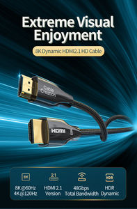 CableCreation Ultra HD 8K untuk HDMI 2.1 Kecepatan 48Gbps Kabel Audio Video untuk Proyektor dan Monitor Mendukung 8K60Hz HDCP 2.2/EARC - Product Image 3