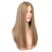 Perruque en cheveux humains vierges à dessus en soie invisible, perruque en dentelle respirante, ajustement parfait au cuir chevelu, vente en gros d'usine