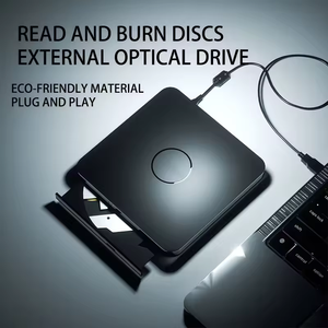 Unidad de <span class=keywords><strong>DVD</strong></span> Externa USB C Superfina de 13 mm, Grabadora de <span class=keywords><strong>CD</strong></span>/<span class=keywords><strong>DVD</strong></span> Portátil para Laptop y Notebook - Product Image 4