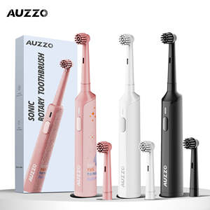 Cepillo de Dientes Eléctrico Rotatorio Sónico Portátil IPX7, 3 Modos de Cepillado para el Cuidado Bucal, 2 Cabezales de Cepillo, Funciona con Batería, Blanqueamiento Dental, 90 Días - Product Image 6