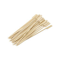 Brochettes en bambou jetables 100% écologiques - Design minimaliste, logo personnalisable, haute qualité, portables, pratiques pour barbecue au charbon de bois