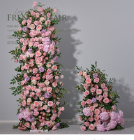 Boule de fleurs artificielles en soie faite à la main LEXI OEM, décorations de mariage, décorations de la Saint-Valentin, centre de table, style moderne et romantique