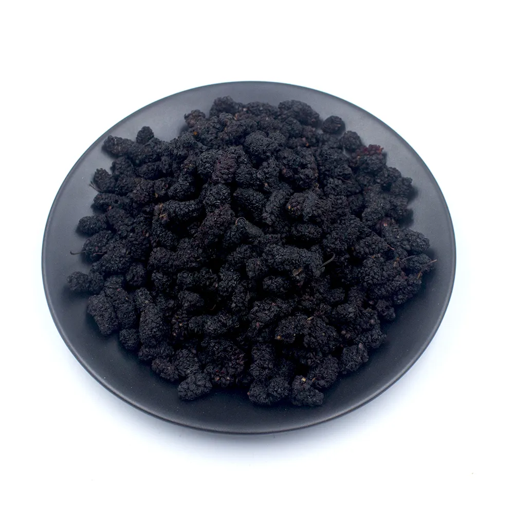 GanSu GuoCao Morera seca natural de alta calidad Fruta de morera negra seca a granel