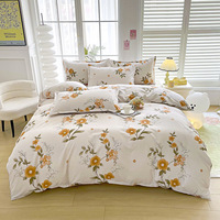 Parures de lit modernes de luxe en microfibre polyester imprimée, taille King, qualité hôtelière, collection automne