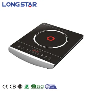 Hot Sale Push Button Controller Plastic Housing Pure Copper Coil 2000watt induction cooker