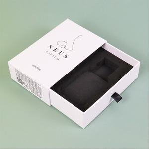 Crown Win Custom Made Art Copper Coated Paper Drawer Boxes Matte/Glossy Laminated With Logo Gold Foil Stamping Spot UV Treatment - Product Image 6