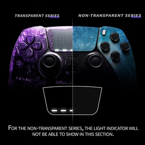 EXtremeRate Custom <b>Controller</b> <b>Case</b> Front Shell Housing for Dualsense Edge <b>PS5</b> <b>Controller</b> Parts - Product Image 4