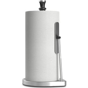 Soporte personalizado para toallas de papel rasgado con una mano, fácil de rasgar, tejido de acero inoxidable, cocina, baño, oficina, estante dispensador - Product Image 4