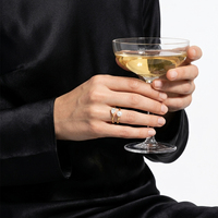 Nouvelle Tendance : Bagues Ouvertes Ajustables en Acier Inoxydable 316L Anti-ternissement avec Zircon et Perle Fleurie pour Femme – Idéales pour Fêtes et Usage Quotidien
