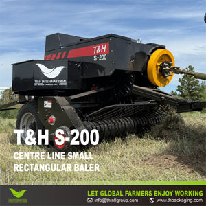 Empacadora de Heno Cuadrada Pequeña de Alta Calidad T&H con Alta Productividad y 1 Año de Garantía para Granjas e Industrias - Product Image 5