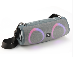 Altoparlante Wireless TG676 con Luce LED 30W, Portatile, BT, Bassi Potenti, Scheda TF, USB, FM, AUX, Vivavoce, TWS, per Esterni, Grande Cassa Audio 3600mAh - Product Image 5