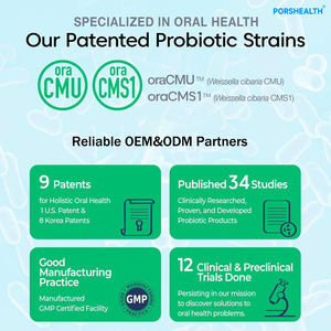 Probiotik <span class=keywords><strong>Oral</strong></span> Khusus Anti-Karies + Gigi Lebih Kuat (10-800 Miliar CFU/g) Memperbaiki Bau Mulut, Kerusakan Gigi, dan Masalah Gusi - Product Image 4