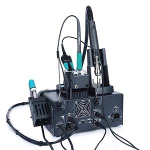 YIHUA-948D IV Solución Integrada <span class=keywords><strong>de</strong></span> Retrabajo <span class=keywords><strong>para</strong></span> Taller <span class=keywords><strong>de</strong></span> Electrónica que Combina Funciones <span class=keywords><strong>de</strong></span> Calentamiento y Desoldadura - Product Image 6