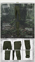 Op voorraad A7 Formeel Tactisch Uniform Shirt Broek met Kniebeschermers Ademend Geweven Materiaal-Jacht- en Gevechtskleding OEM/ODM Opties
