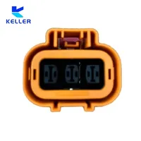 Connecteur automobile KELLER certifié CE à 2 broches, neuf, pour faisceau de câblage HV (prise et sortie), blindé métallique IP69K
