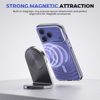 Coque AUREXIONICS à dégradé ondulé pour iPhone 17 Pro avec protection anti-traces de doigts