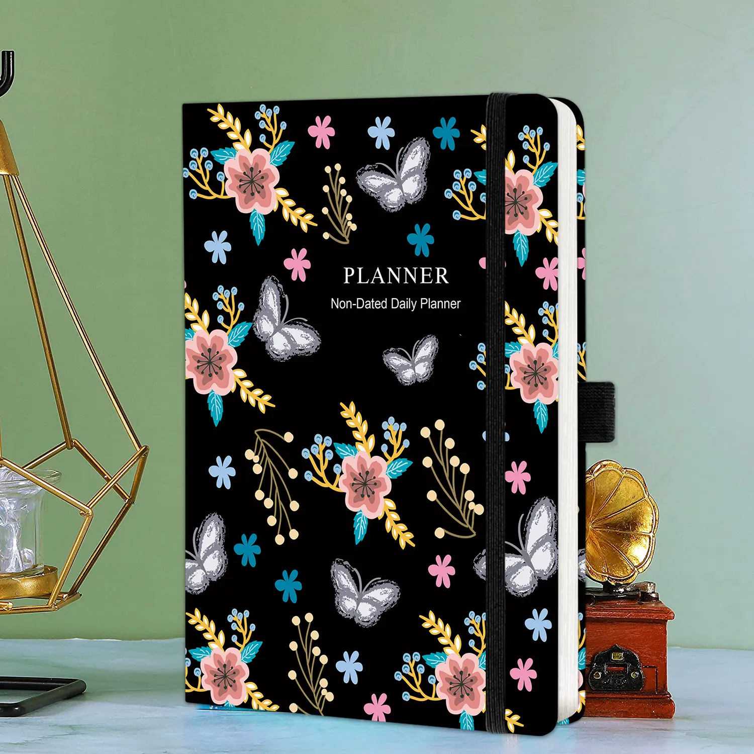 New English version date PLANNER creative bandage calendar DIARY A5 notebook