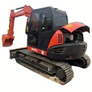 Excavatrice sur chenilles d'occasion KX183-3 8 tonnes avec moteur, boîte de vitesses et pompe, modèle 2022, engin de construction - Product Image 1