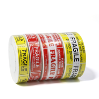 Étiquette aromatique MUFENG feng avec colle thermofusible, blanc, jaune et bleu