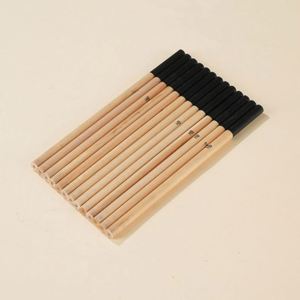 Lot de crayons standard personnalisés avec logo imprimé, en bois, HB, simples, modernes, bon marché, avec gomme, pour enfants, idéal pour l'école et les cadeaux en gros - Product Image 2