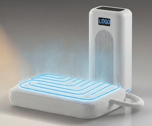 Almohada de espuma viscoelástica ventilada eléctrica con soporte cervical ajustable, funda extraíble y transpirable para el hogar y el hotel - Product Image 2