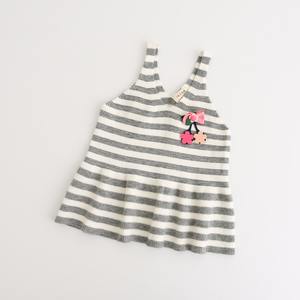 Robes en tricot pour filles, modèle col en V, style halter, de marques chinoises - Product Image 5