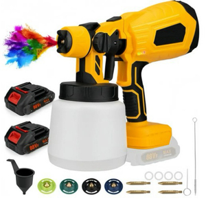 Herramienta de Pulverización Inalámbrica de 21V con Batería de Litio, Pistola de Pulverización Multifuncional para el Hogar - Product Image 1