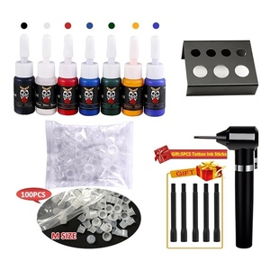 Herramienta Mezcladora de Tinta para Tatuajes de Acero Inoxidable, Mezclador de Pigmentos Desechable, Herramienta Auxiliar para Uso en Estudios de Tatuajes - Product Image 6
