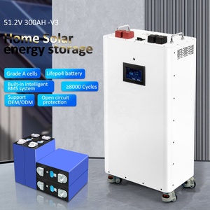 พร้อมจัดส่ง EU LiFePo4 51.2V 314AH 15KWH 16KW แบตเตอรี่ลิเธียม ระบบกักเก็บพลังงานแสงอาทิตย์สำหรับบ้าน - Product Image 2