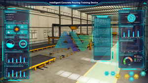 Интеллектуальное устройство для обучения работе с бетоном + Программное обеспечение, учебное оборудование, практическое обучение, симулятор, тренировочный стенд - Product Image 6