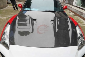 ฮู้ดคาร์บอนไฟเบอร์สไตล์สุดลับสำหรับ Nissan GTR <span class=keywords><strong>R35</strong></span>อัพเกรด - Product Image 5
