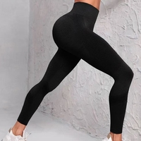 Legging High-waisted Tanpa Jahitan, Pengontrol Perut dan Pengangkat Bokong untuk Pasar Eropa dan AS, Celana Yoga Penyerap Keringat