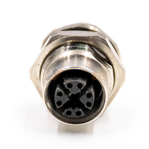 Montaje en panel M12 X Conectores codificados Arnés de 8 pines Inserto de conector M12 Xcoded - Product Image 3