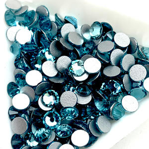 Directo de fábrica 10 Embalaje <span class=keywords><strong>bruto</strong></span> SS20 No Hotfix Bling Flat Back Nail Art Rhinestones - Product Image 5