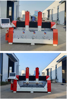 Nouvelle machine de gravure CNC haute précision AiTao pour la découpe du marbre, moteur 5,5 kW, zone de travail 3000x1000 mm, roulements fiables