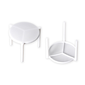 Venta al por mayor PP Plastic Triangle <span class=keywords><strong>Pizza</strong></span> Saver Topper Stands Desechables White <span class=keywords><strong>Pizza</strong></span> Trípodes - Product Image 1
